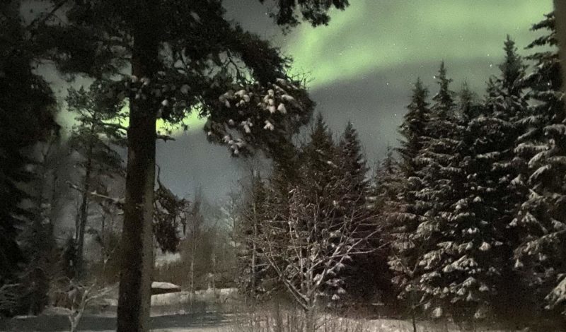 Visit Ähtäri_Northern Lights_ Photo: Liisa Peltomaa